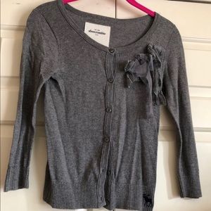 🩶Abercrombie girls cardigan🩶